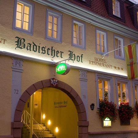 Badischer Hof Tauberbischofsheim Exterior foto