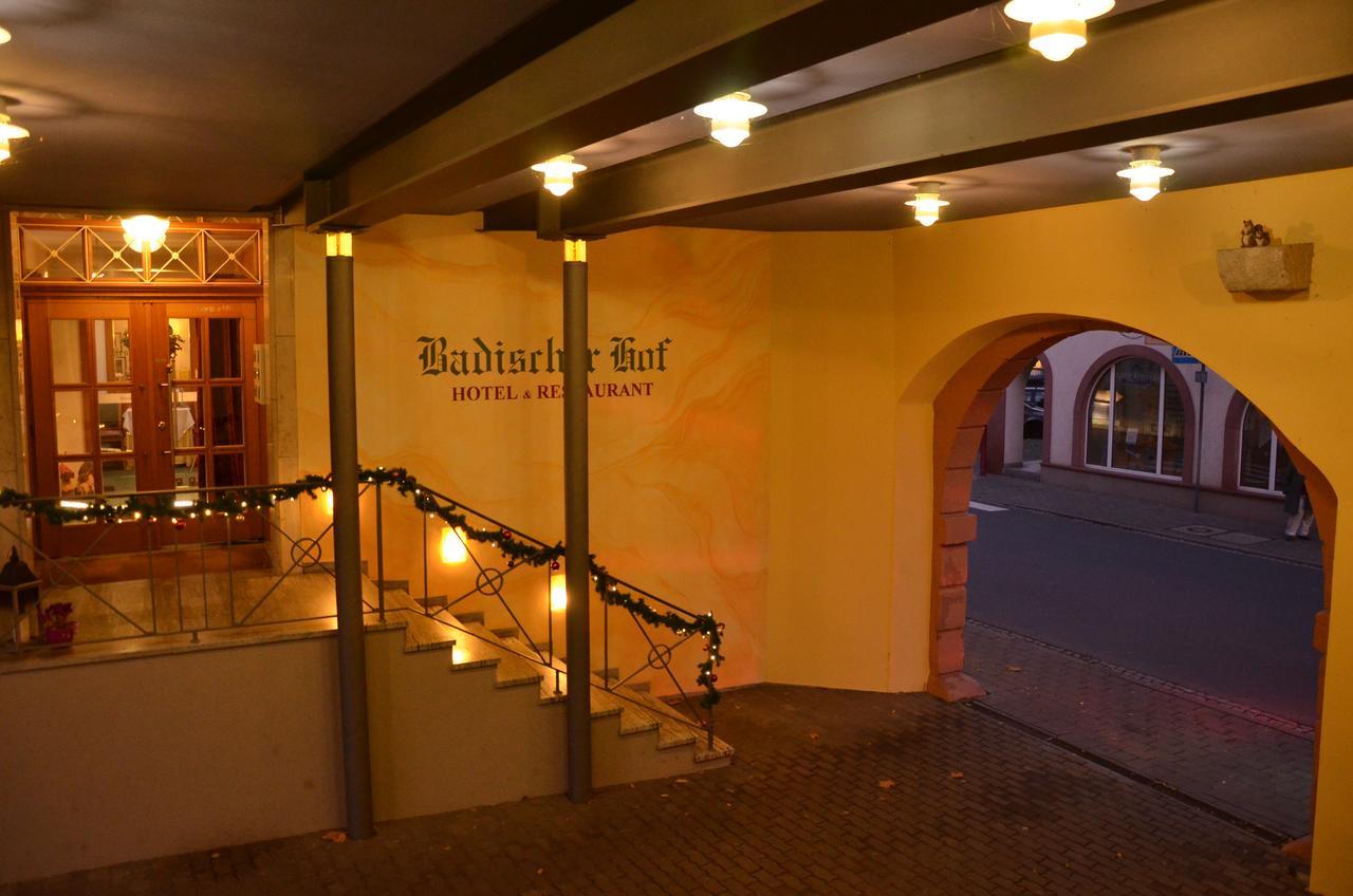Badischer Hof Tauberbischofsheim Exterior foto